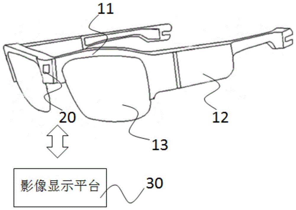 一种电力施工高空作业用眼镜系统的制作方法