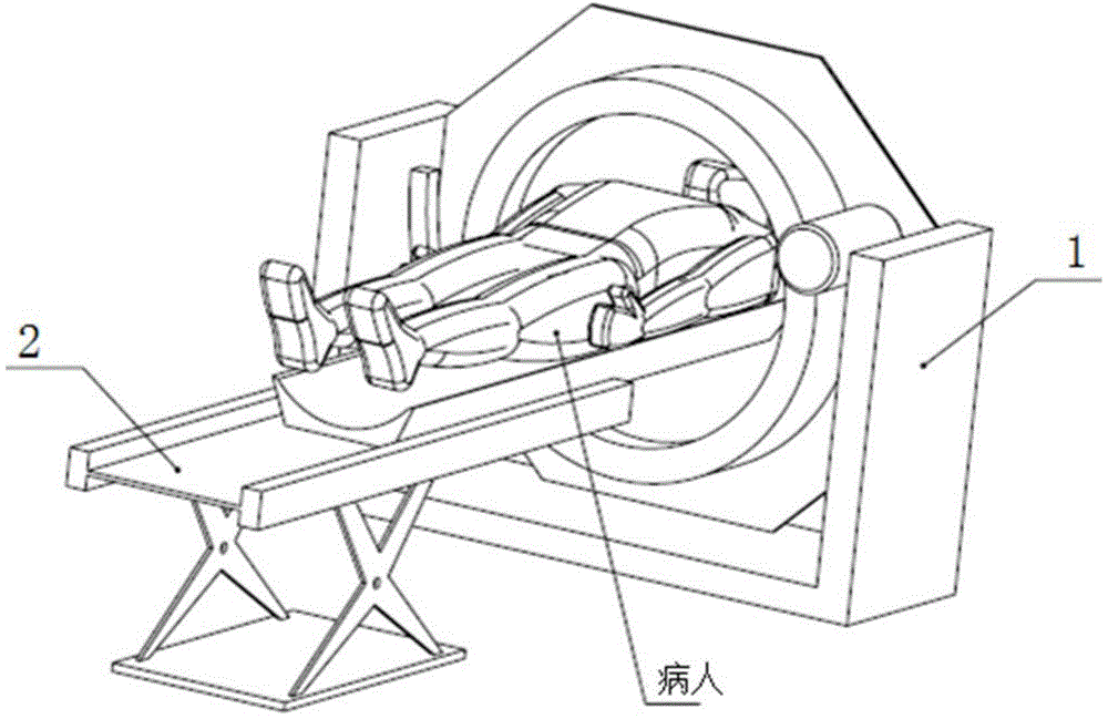 一种水平静态计算机断层扫描仪的制作方法