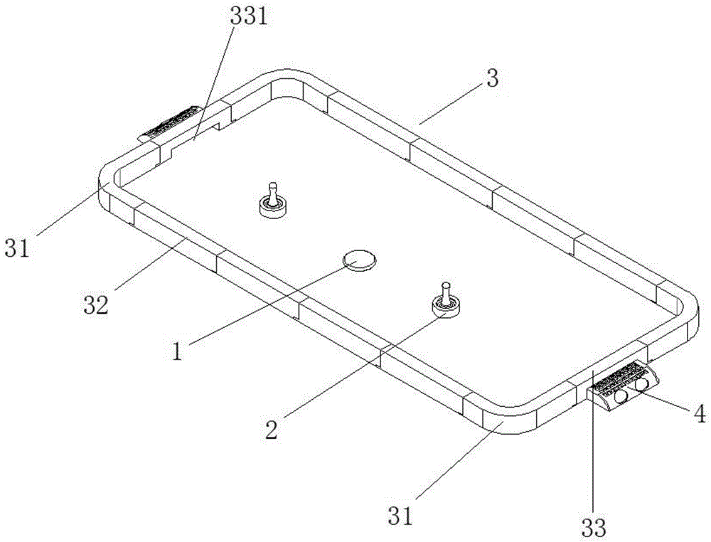 一种便携式冰球玩具的制作方法