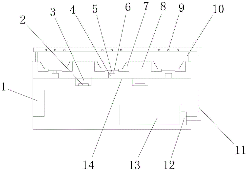 一种医学实验操作台的制作方法