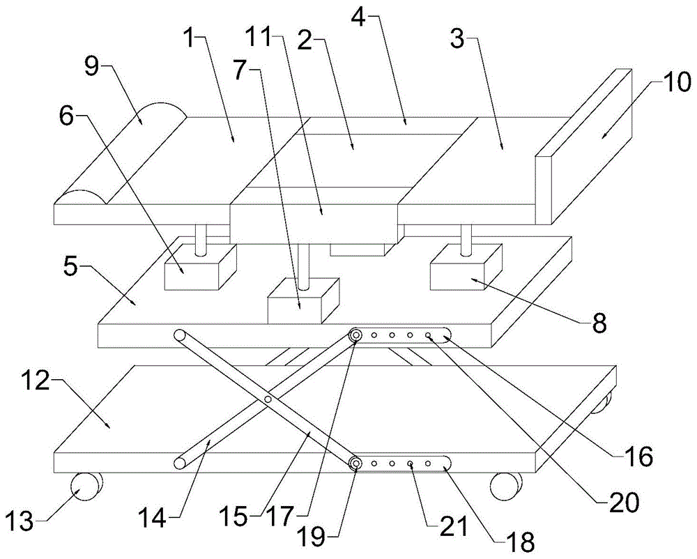 一种具有床椅转换功能的电动床的制作方法