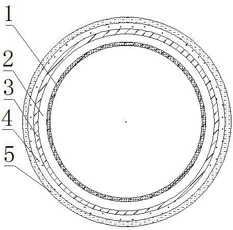 一种复合塑料管道的制作方法