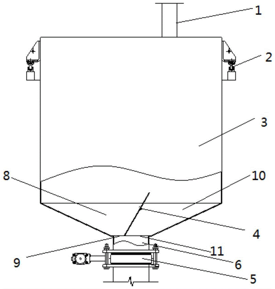 液料的称量装置和混凝土搅拌站的称量系统的制作方法