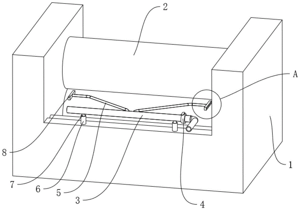 一种蒸呢机的吹边装置的制作方法