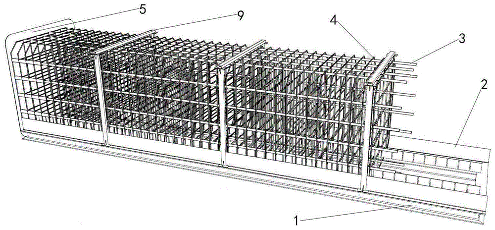 钢筋笼绑扎装置及制作工艺的制作方法