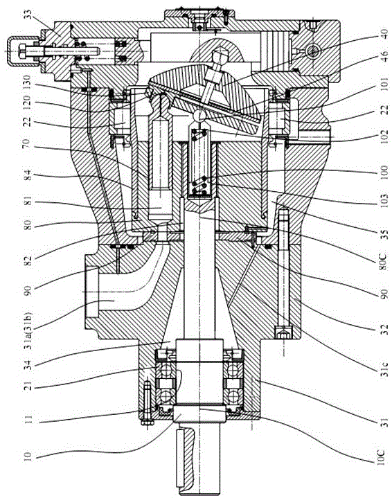 一种内支承滑盘副及包含该结构的斜盘式柱塞泵或马达的制作方法