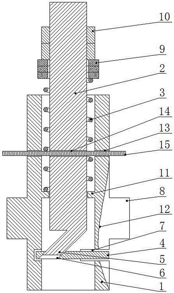 自动弹簧刀的制作方法