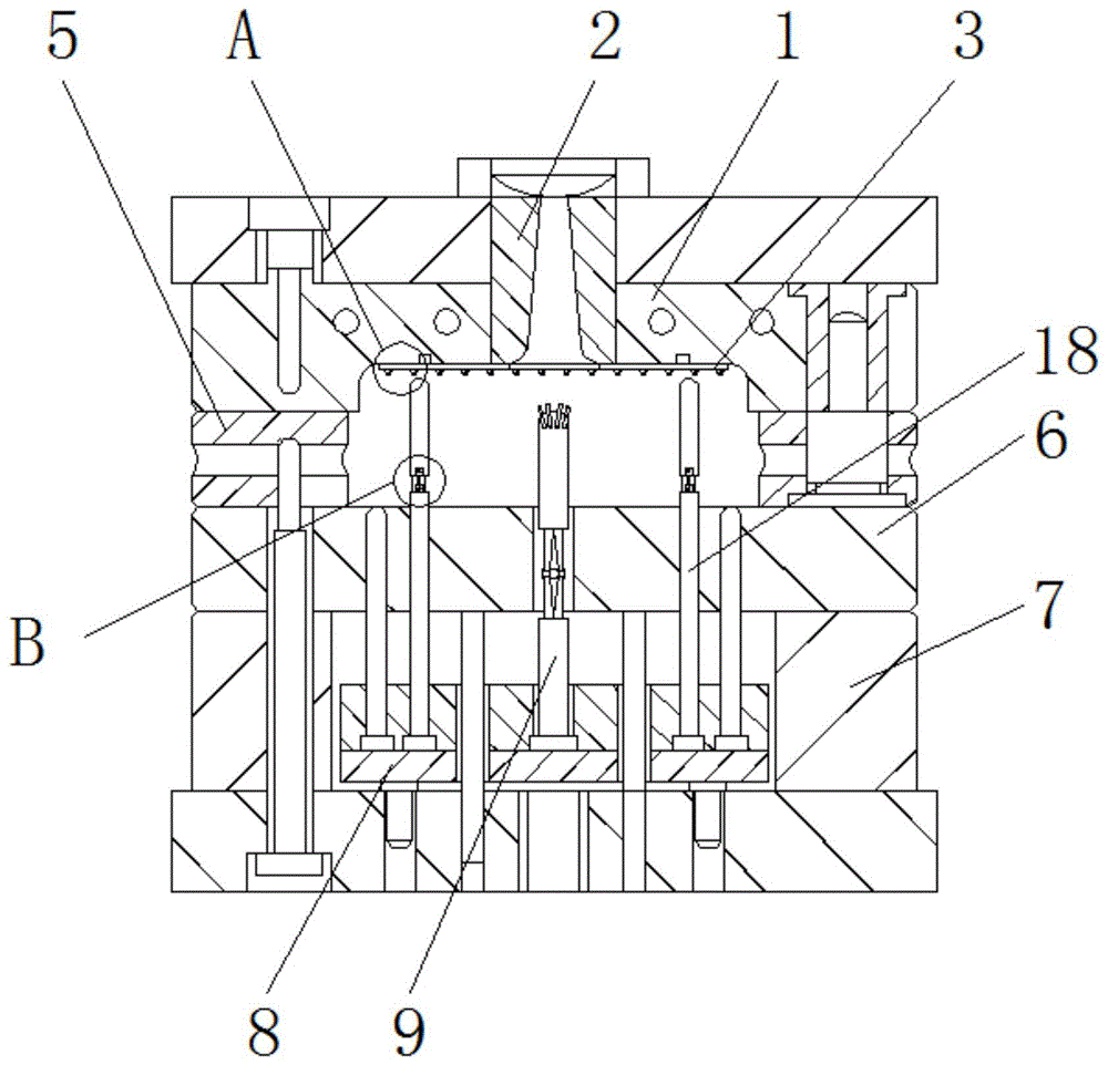 追顶脱模机构及模具的制作方法