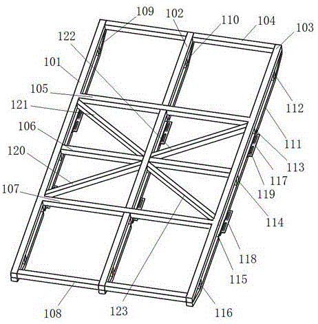 一种桁架式低地板车架主体结构的制作方法