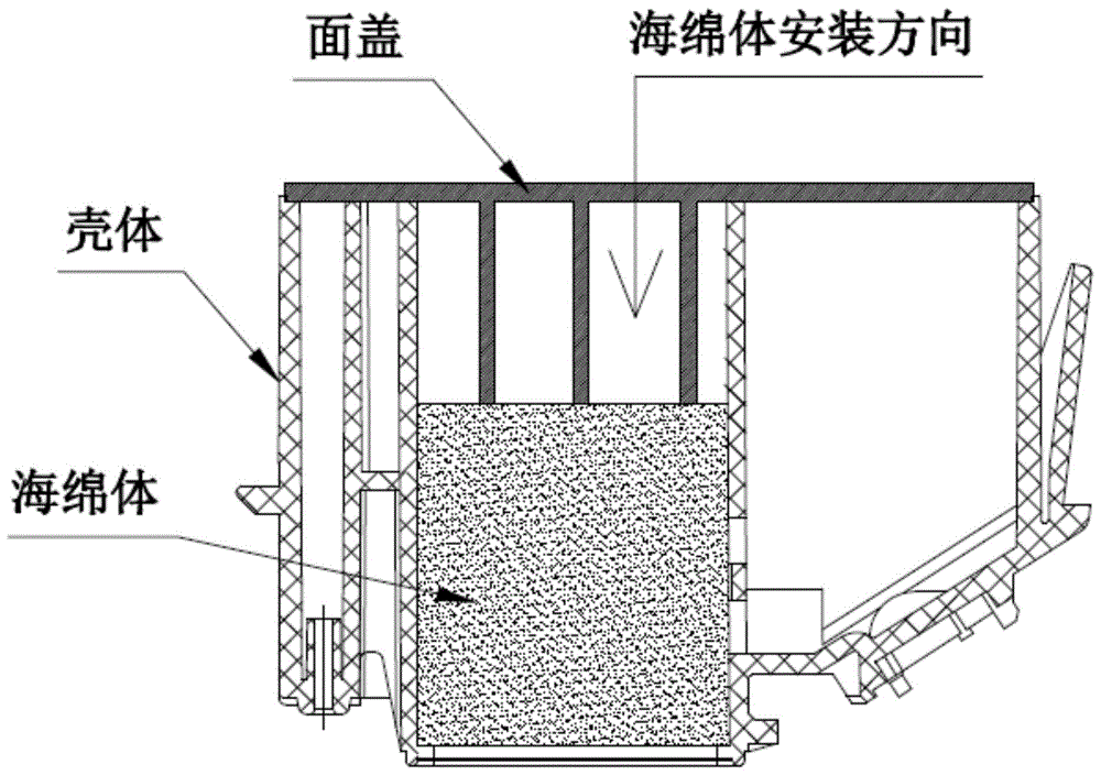 一种大蓄墨量的新型墨盒的制作方法