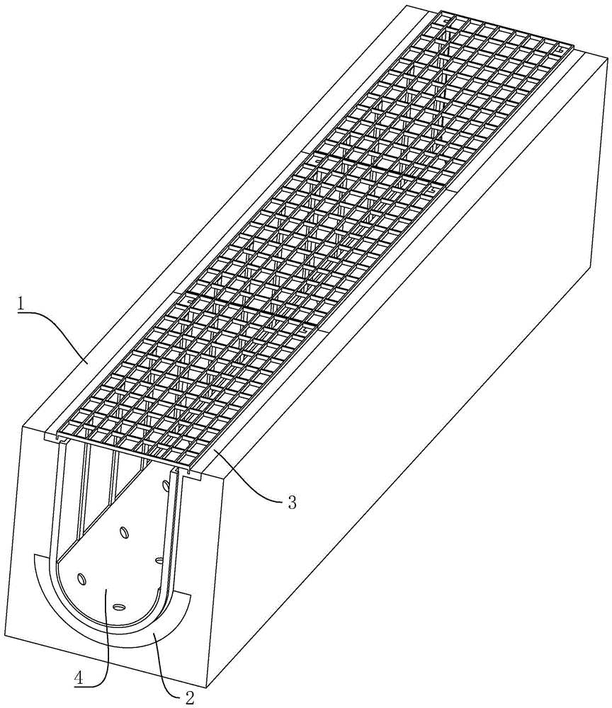 用于农田灌溉的渠道结构的制作方法