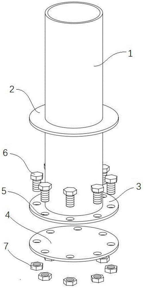 一种综合管廊管线分支口预埋专用套管的制作方法