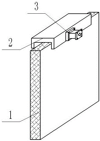 一种建筑钢结构与墙体连接结构的制作方法