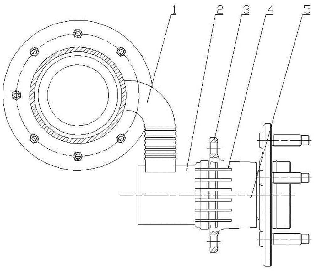 一种带导风槽的汽车轮毂单元的制作方法