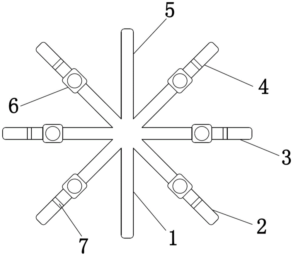 一种六单体阀组合型环形阀岛的制作方法