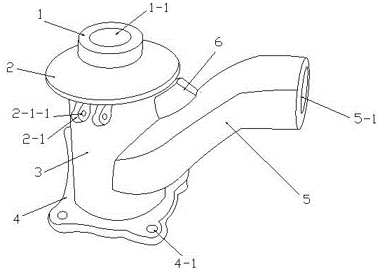 一种金属复合机升降机构固定连接座的制作方法