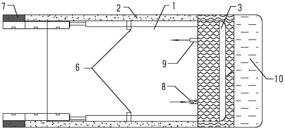 复合地层盾构带压开仓多重组合护壁加固结构的制作方法