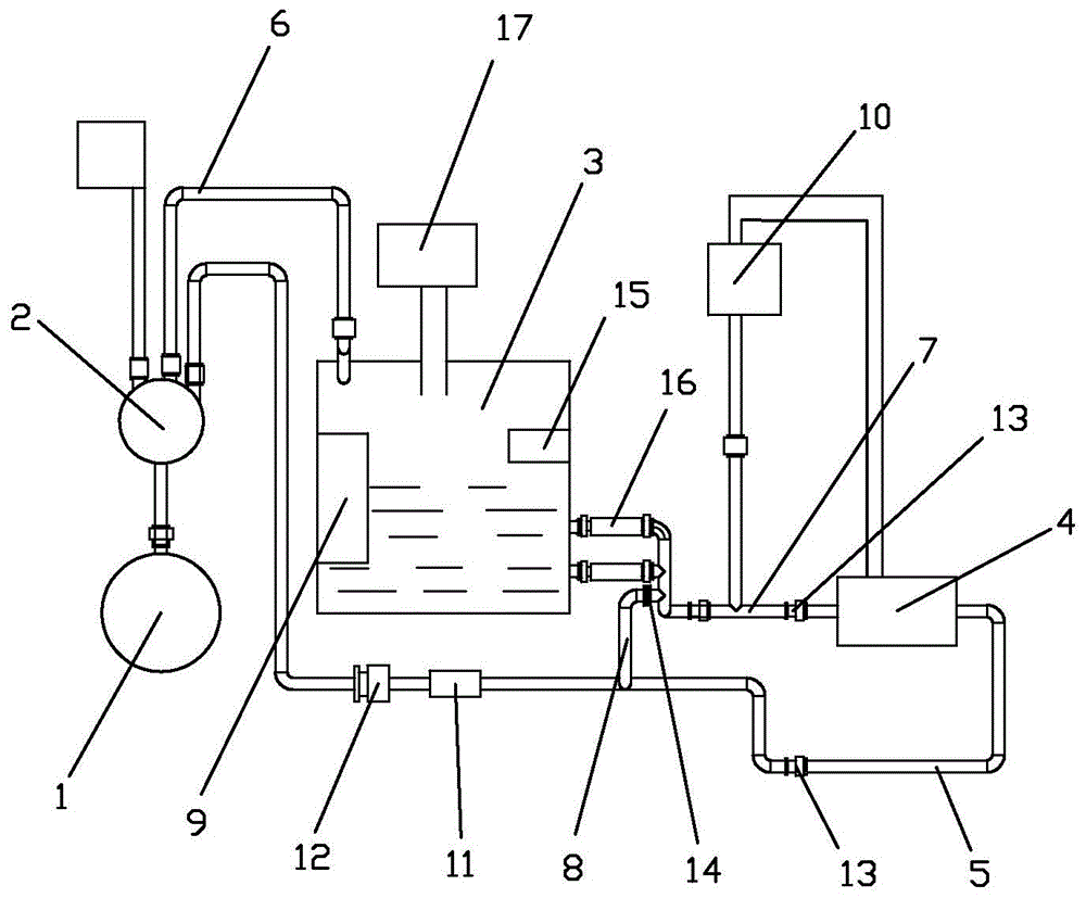 一种节能环保的冷却水制取系统的制作方法