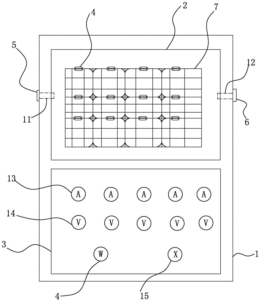 一种用于电阻串联或并联的电路教学实验装置的制作方法