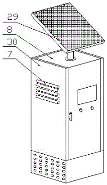 一种防水浸通风式室外电气配电柜的制作方法