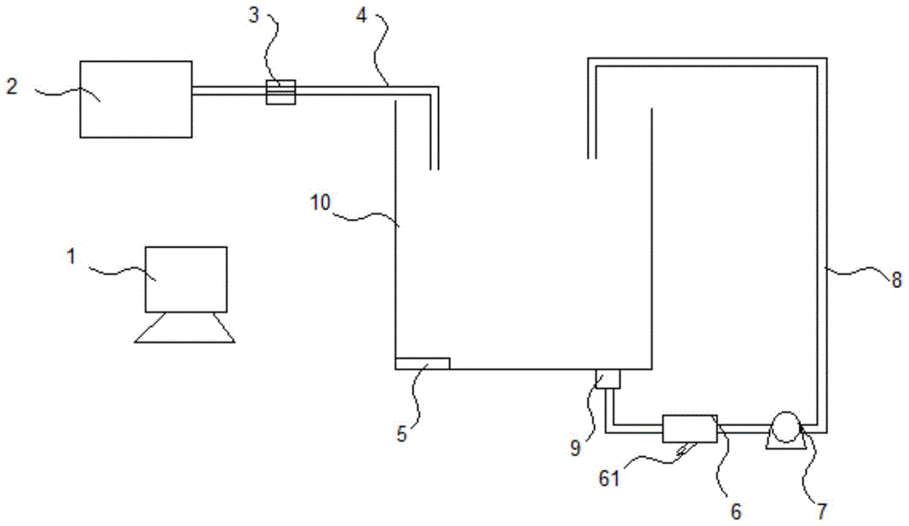 一种电极箔生产线槽液控制装置的制作方法