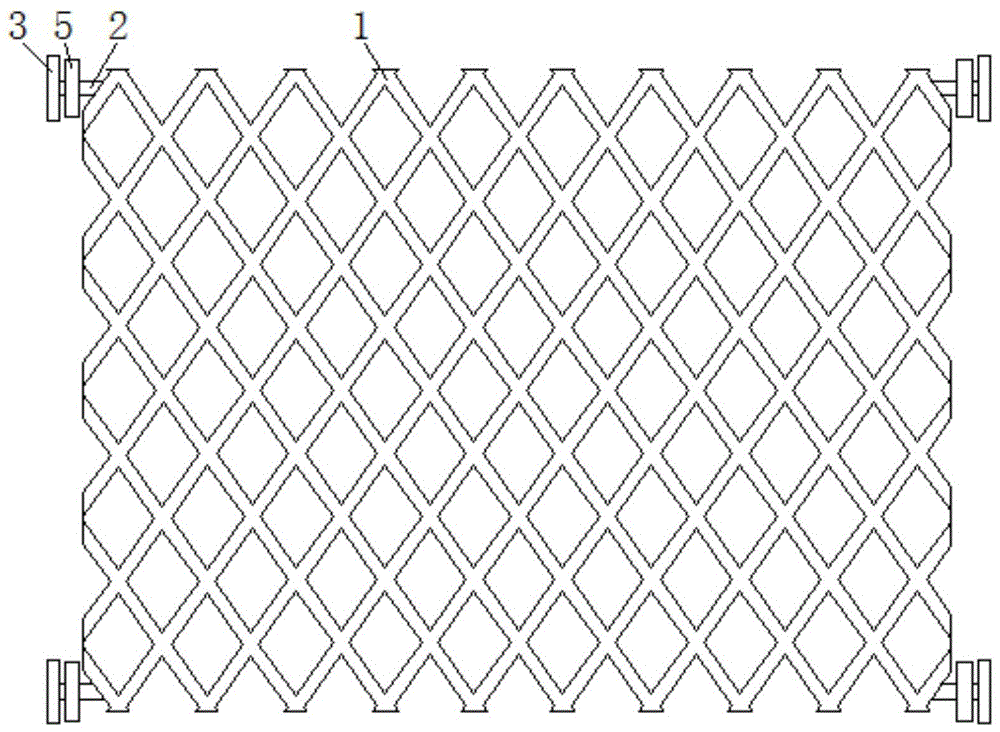 一种水利工程护坡网固定结构的制作方法