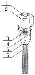 一种高紧固度的端板螺栓的制作方法