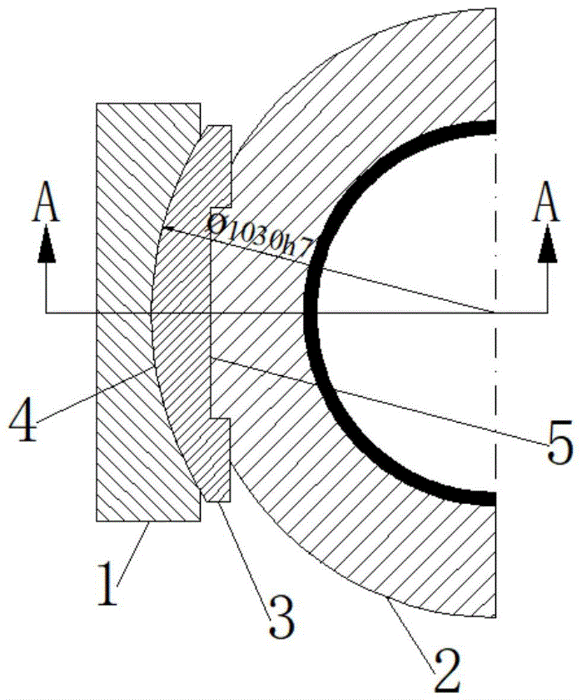 一种双圆弧支撑的轴承结构的制作方法