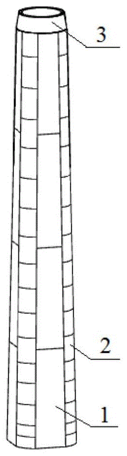 一种变截面厚度的预装式混凝土塔架的制作方法