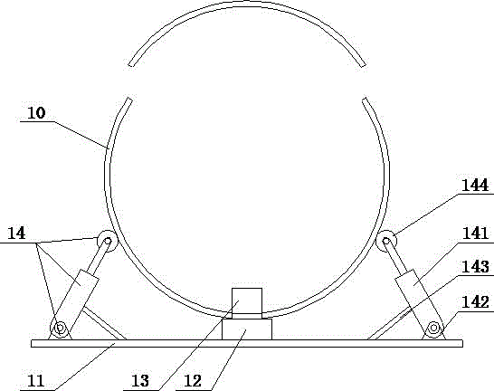 塔筒支撑固定机构的制作方法