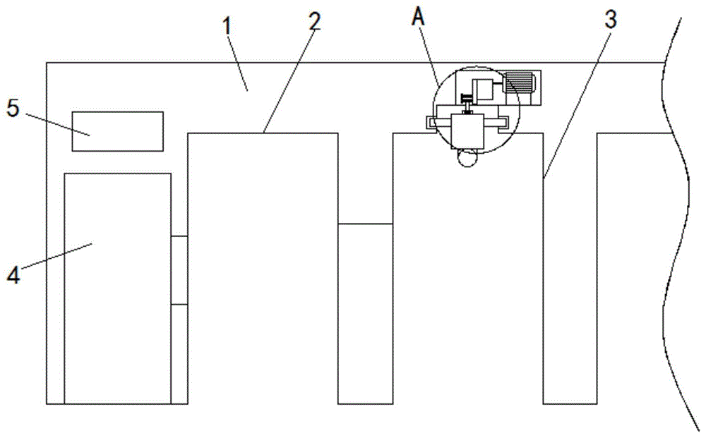 一种ETC与自助发卡机混合车道系统的制作方法