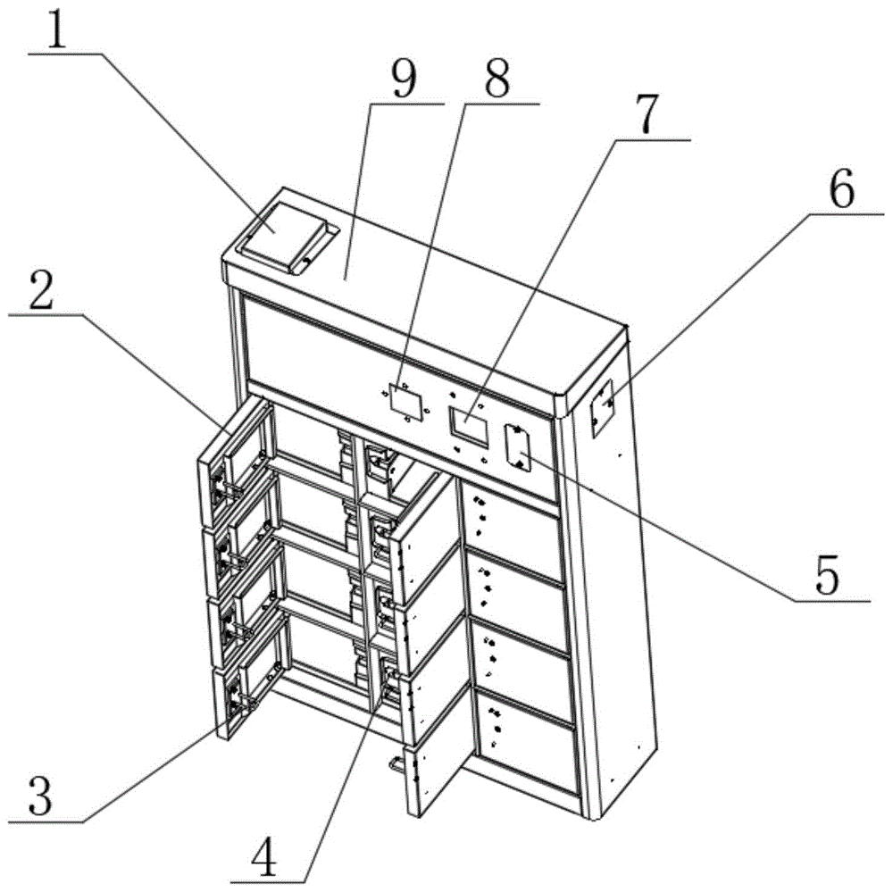 一种智能物流存放柜的制作方法