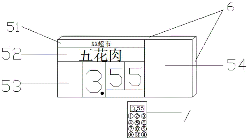 一种LED价格显示牌的制作方法