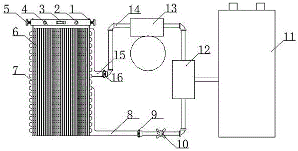 空气源热泵蒸发系统的制作方法