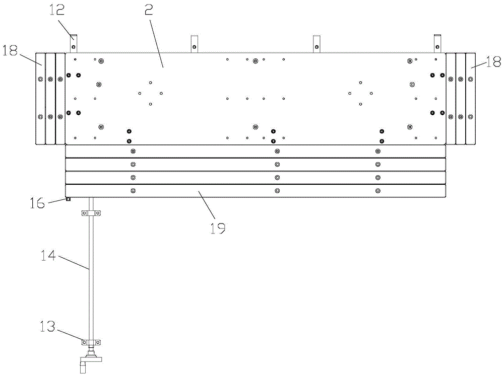 车辆第三排地板调节总成的制作方法