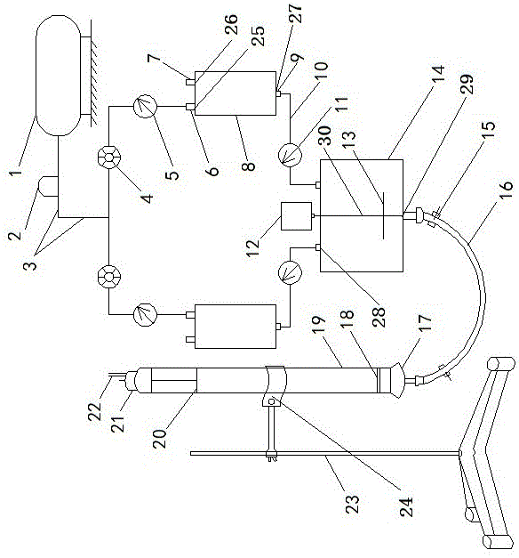 一种灌浆材料渗透试验仪的制作方法