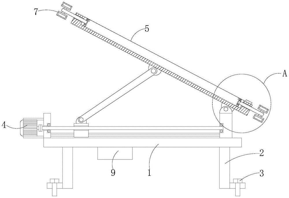 一种具有自动调节倾斜角度的光伏板安装架的制作方法