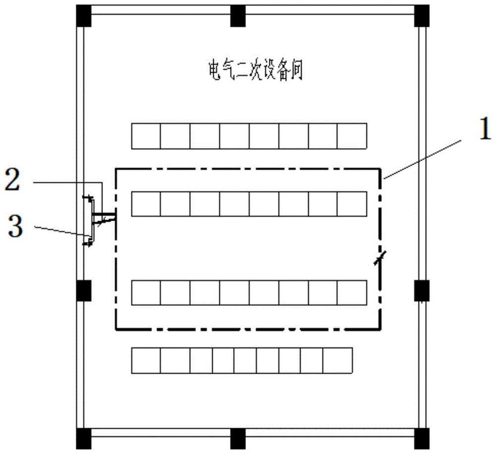 二次总接地板结构的制作方法