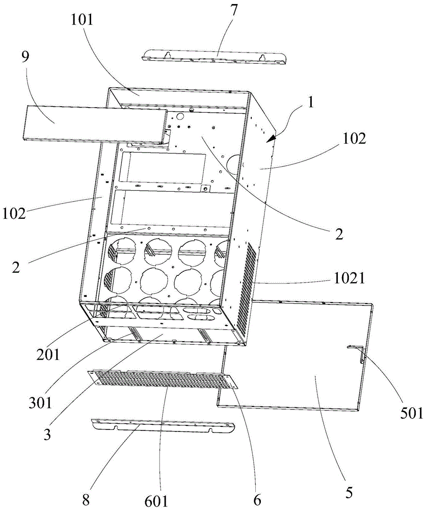 变频器的箱体结构的制作方法
