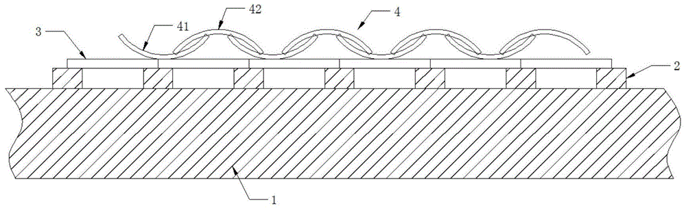 一种适用于小瓦屋顶的分布式光伏组件安装结构的制作方法