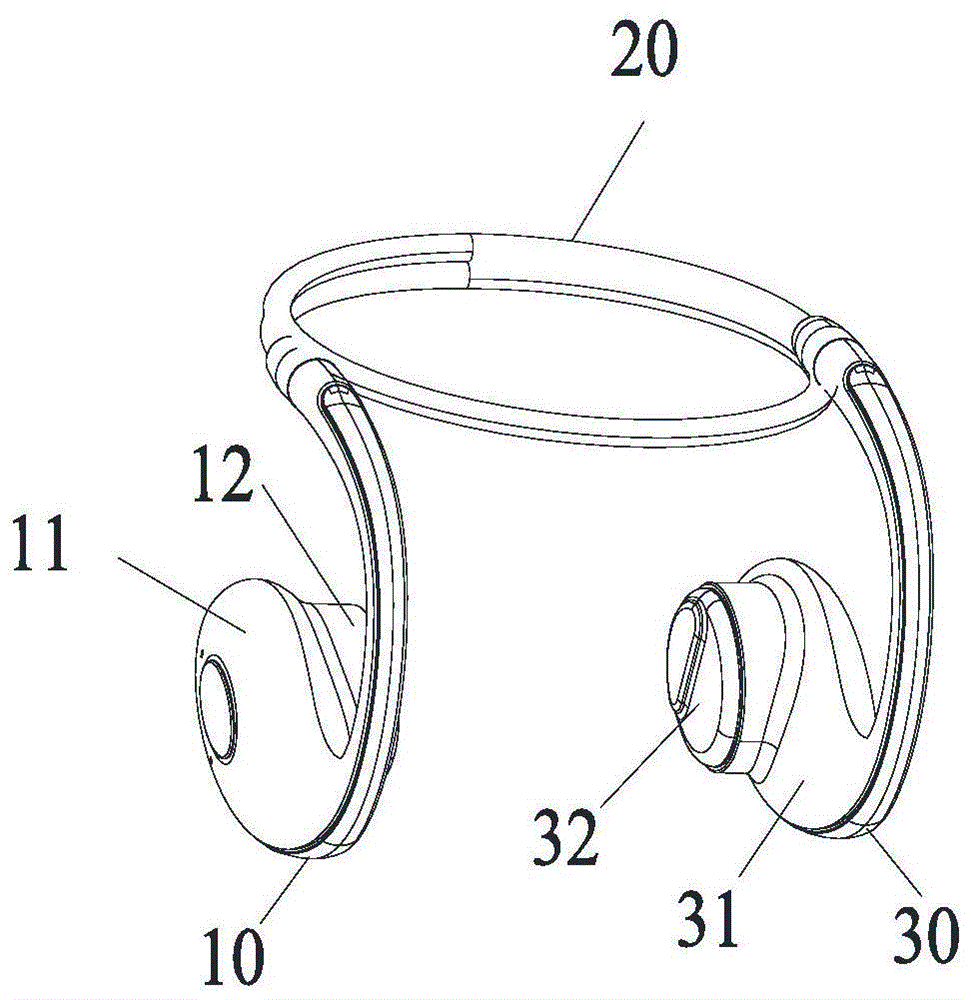 无线骨传导蓝牙耳机的制作方法