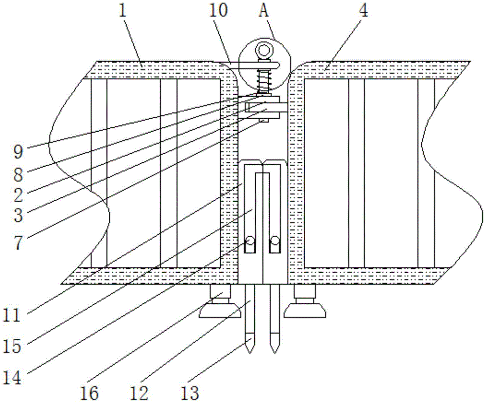 一种连接牢固的牲畜养殖围栏的制作方法