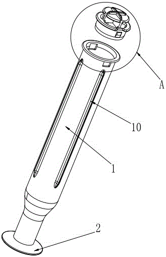 一种新型注射器推拉杆的制作方法