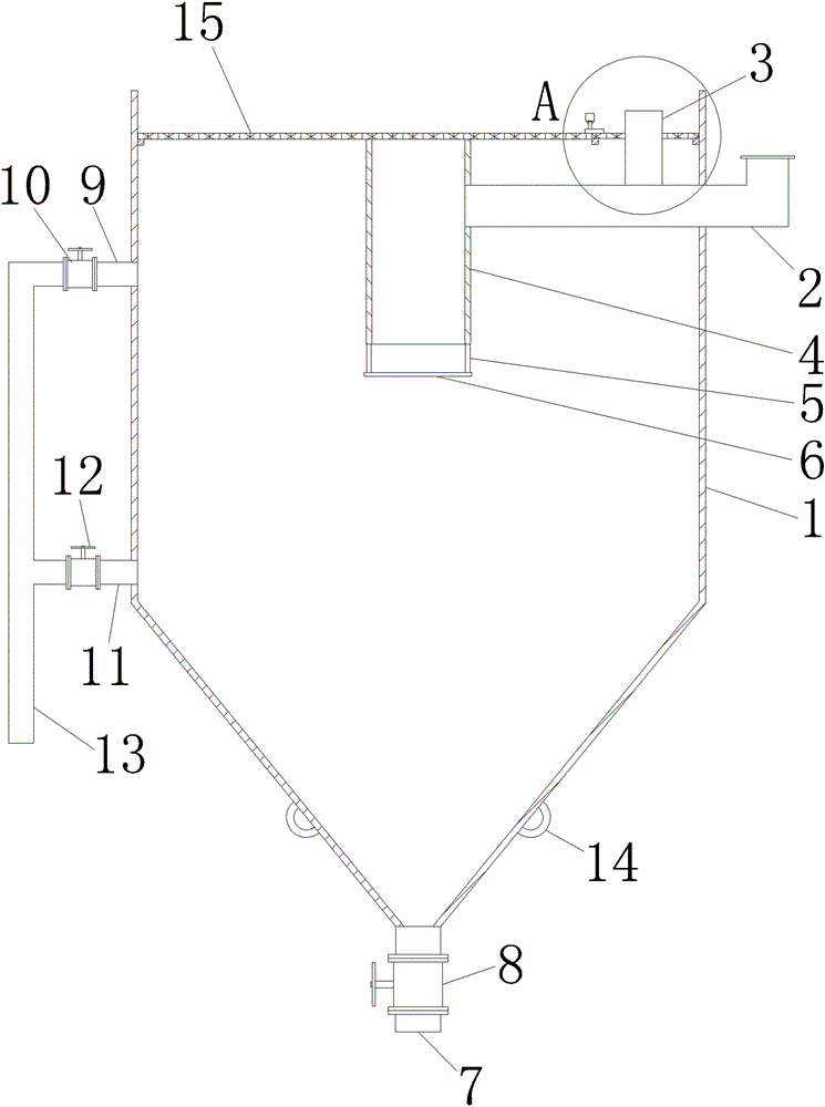 金泥沉降槽的制作方法