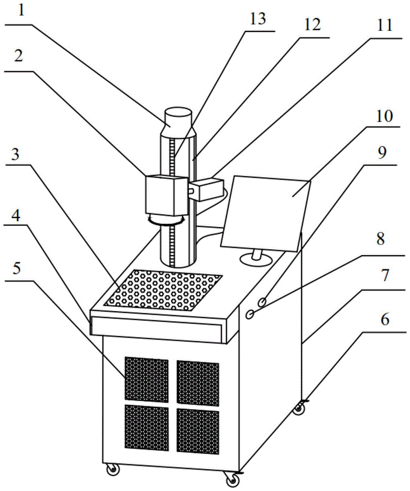 一种半导体端泵打标机的制作方法