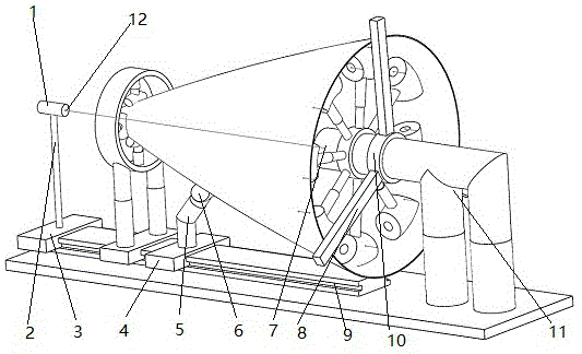 一种新型适用于圆锥形雷达罩柔性夹具的定位结构的制作方法