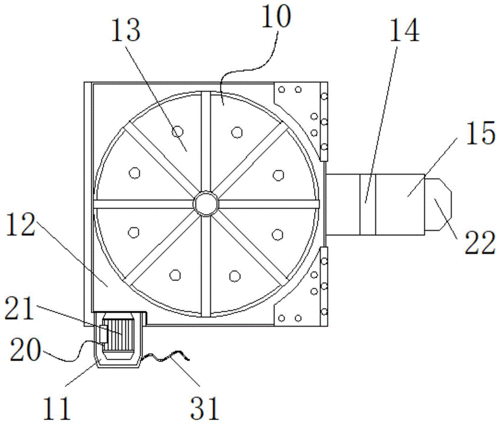 一种旋转机械加工工作台的制作方法