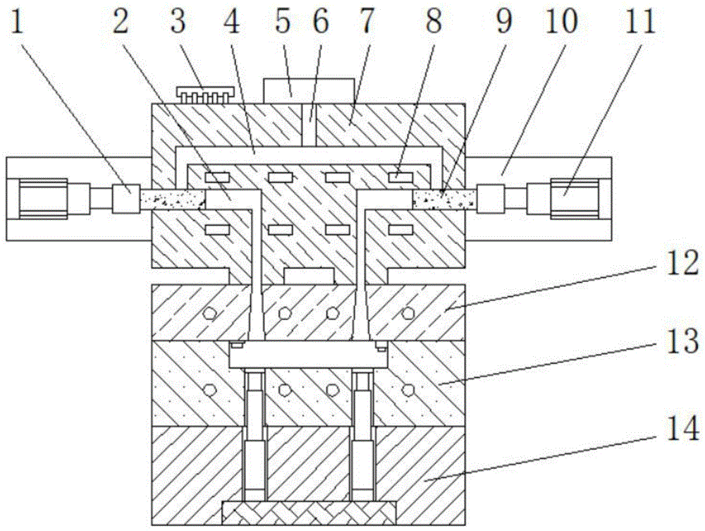 一种注塑成型模具的保压装置的制作方法