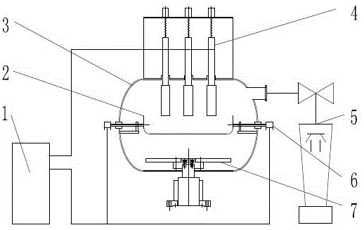 一种多电极真空铸造炉的制作方法