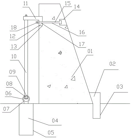 一种湿地恢复生态拦截坝的制作方法